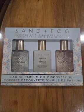 Sand + Fog Eau de Parfum Oil Discovery Set